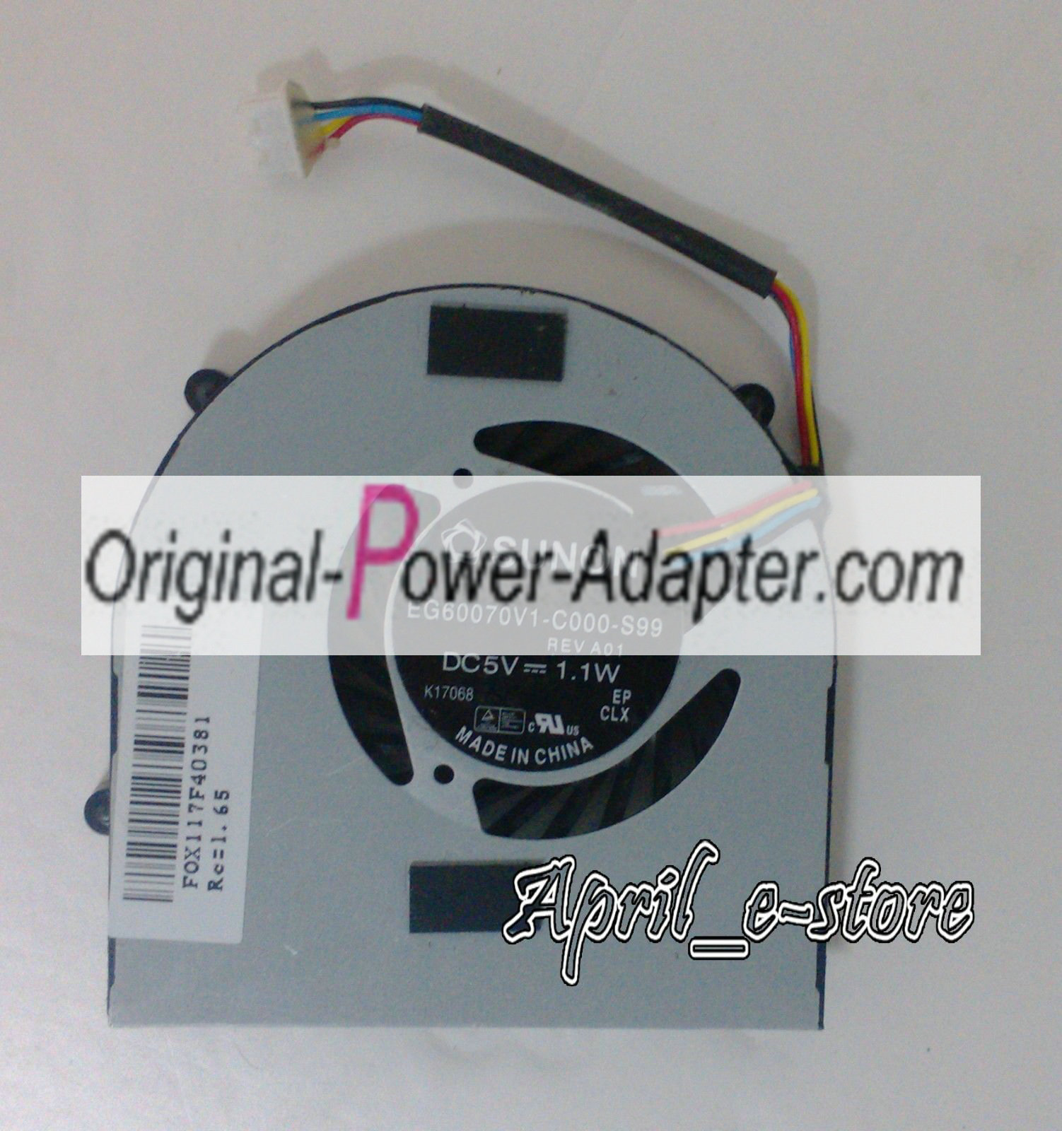 NEW IBM LENOVO IdeaPad U160 U165 S205 CPU Cooling Fan 4-Pins